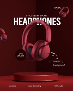 HEADPHONE POSTER